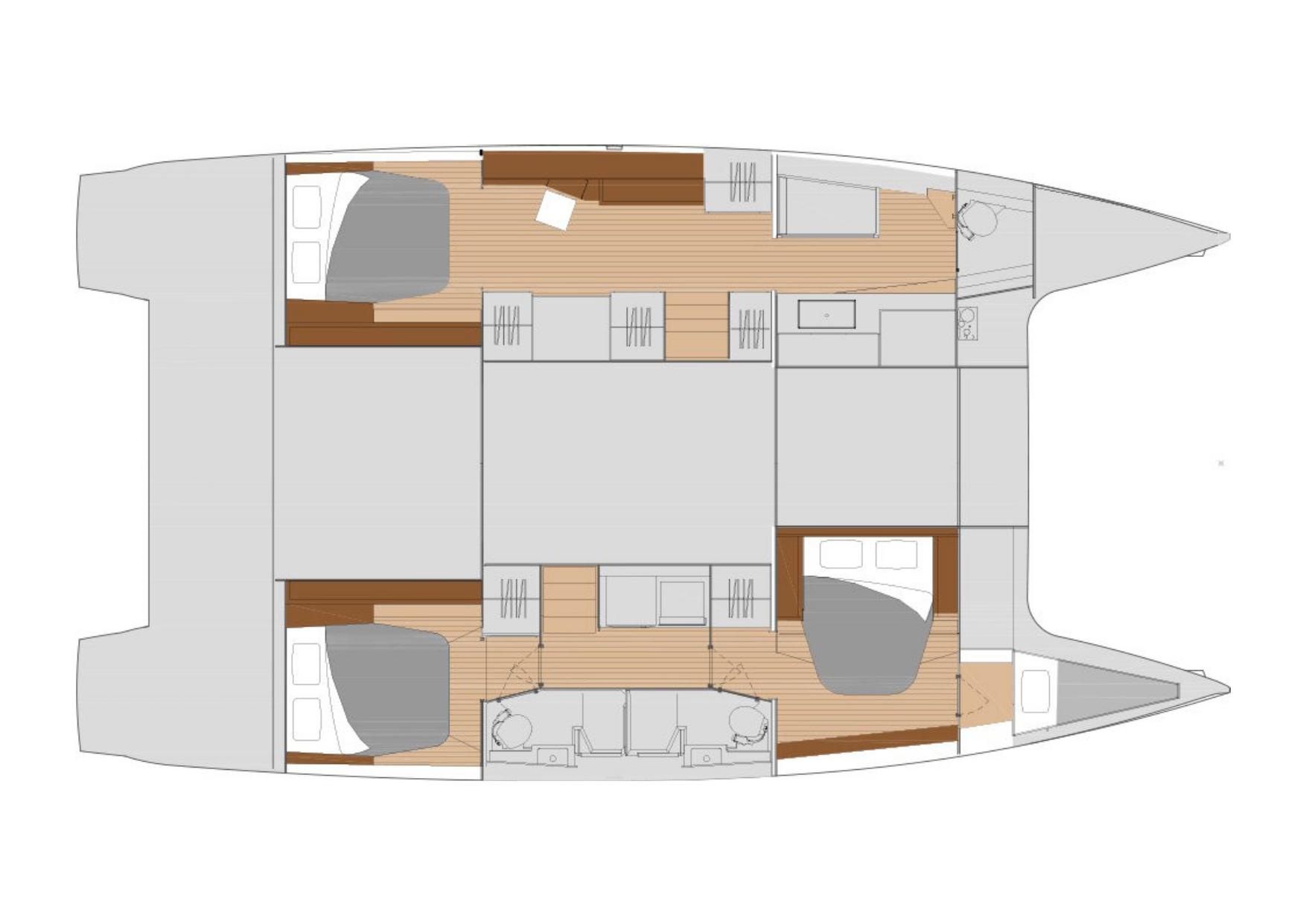Fountaine Pajot Tanna 47 Maestro - 3 cab., picture 16