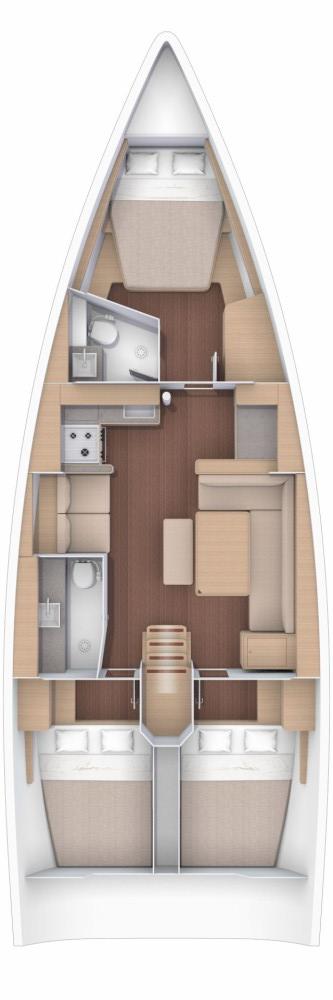 Dufour 41 - 3 cab. - Seabreeze Smile, picture 2