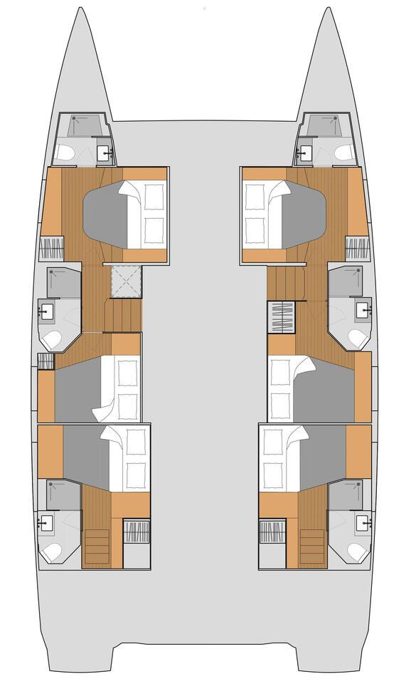 Fountaine Pajot Aura 51 - 6 cab, picture 2