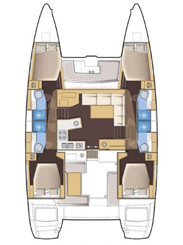 Lagoon 450 F - 4 + 2 cab., picture 2