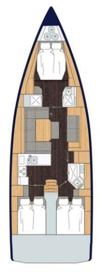 Bavaria C45 - 3 cab., picture 2