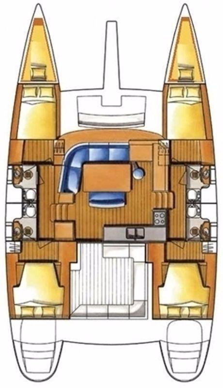 Lagoon 400 - 4 + 2 cab., picture 2