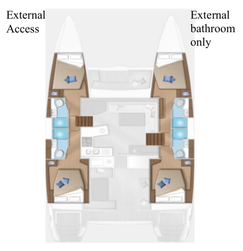 Lagoon 46 - 4 + 1 cab., picture 2