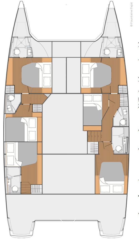 Fountaine Pajot Saba 50 - 6 cab, picture 4