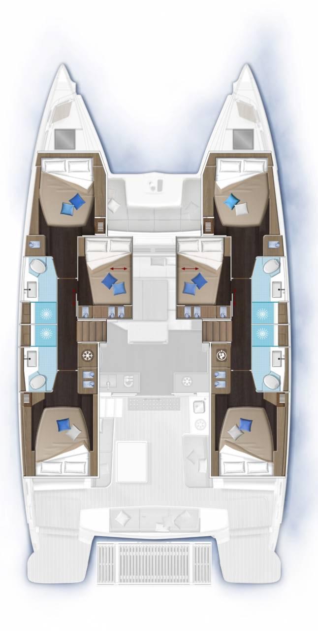 Lagoon 51 - 6 + 2 cab., picture 2