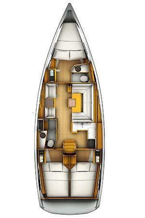 Sun Odyssey 419 - 3 cab., picture 2
