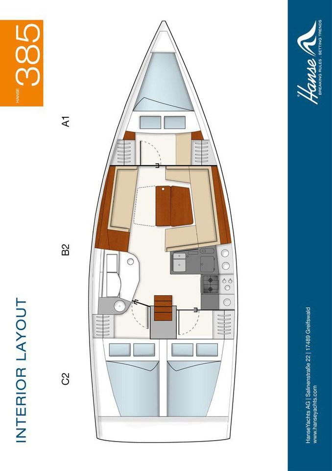 Hanse 385, picture 2