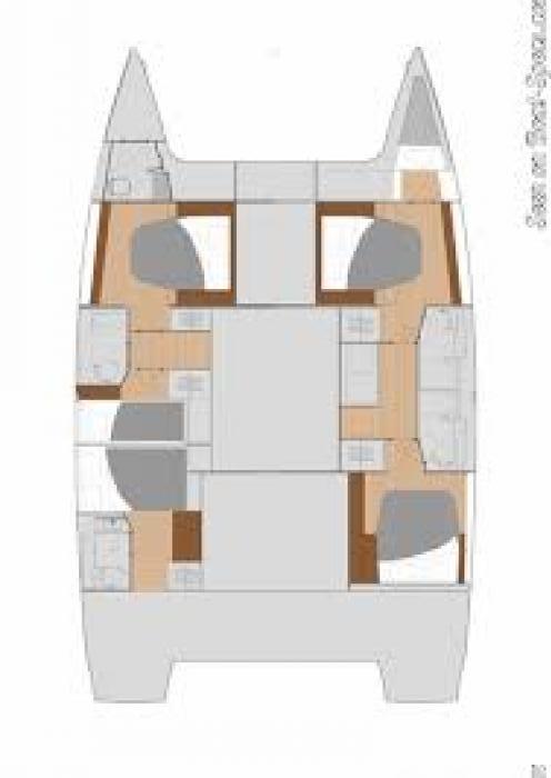 Fountaine Pajot Saona 47 - 5 cab., picture 2