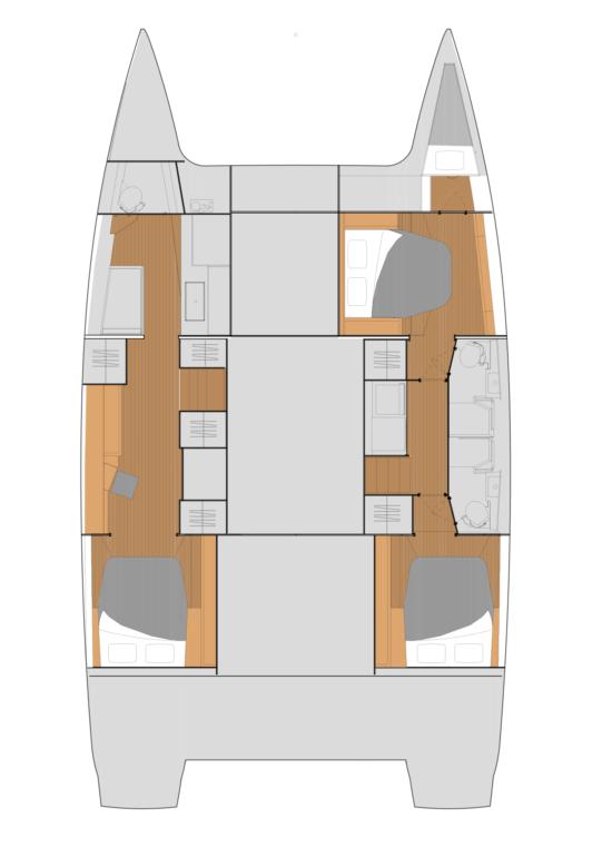 Fountaine Pajot Tanna 47 Maestro - 3 cab., picture 2