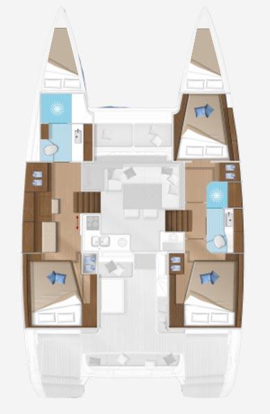 Lagoon 40 - 3 + 2 cab, picture 2