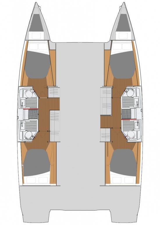 Fountaine Pajot Astrea 42 - 4 + 2 cab., picture 2