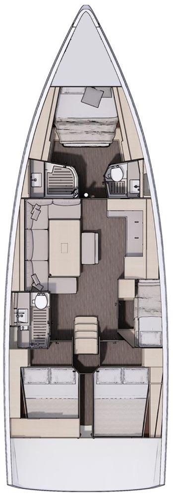 Dufour 470 - 4 cab., picture 2