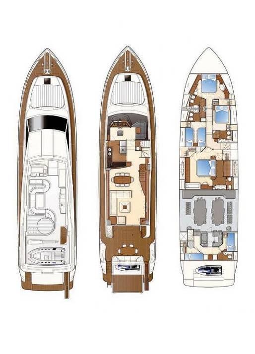 Ferretti Yachts 830 Flybridge, picture 2