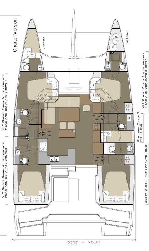 Dufour 48 Catamaran - 5 + 1 cab., picture 2