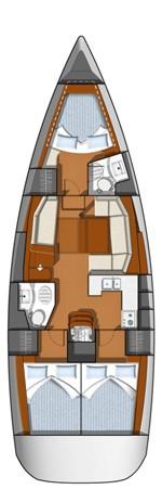 Sun Odyssey 42i, picture 2