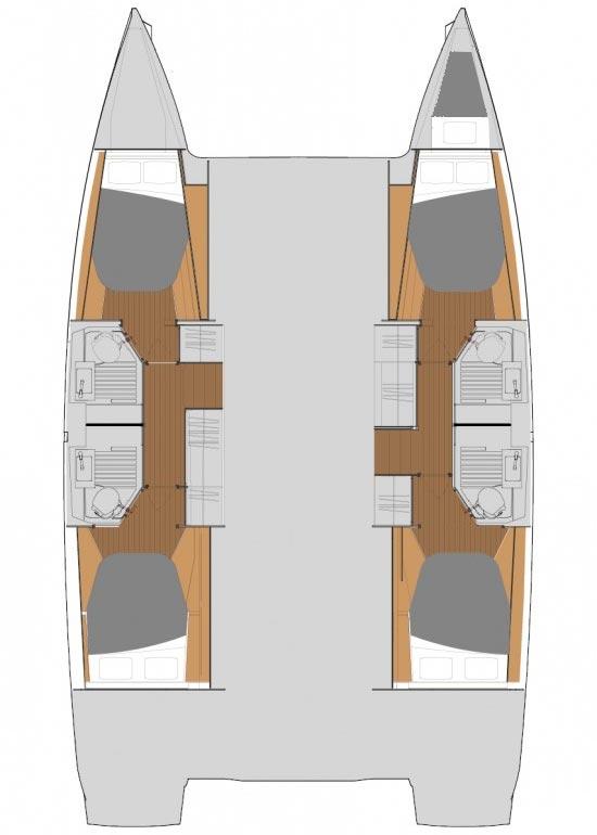 Fountaine Pajot Astrea 42 - 4 + 1 cab., picture 2