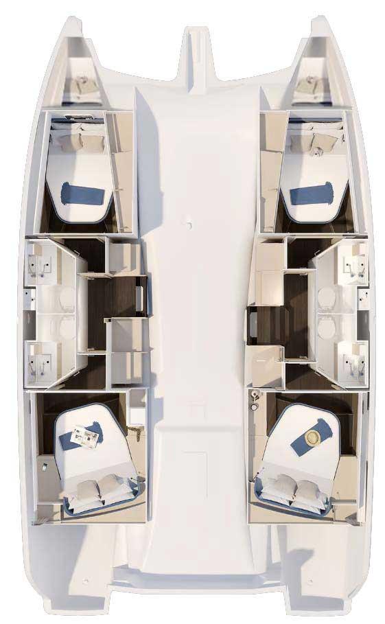 Fountaine Pajot FP 41 Quatuor 4, picture 2