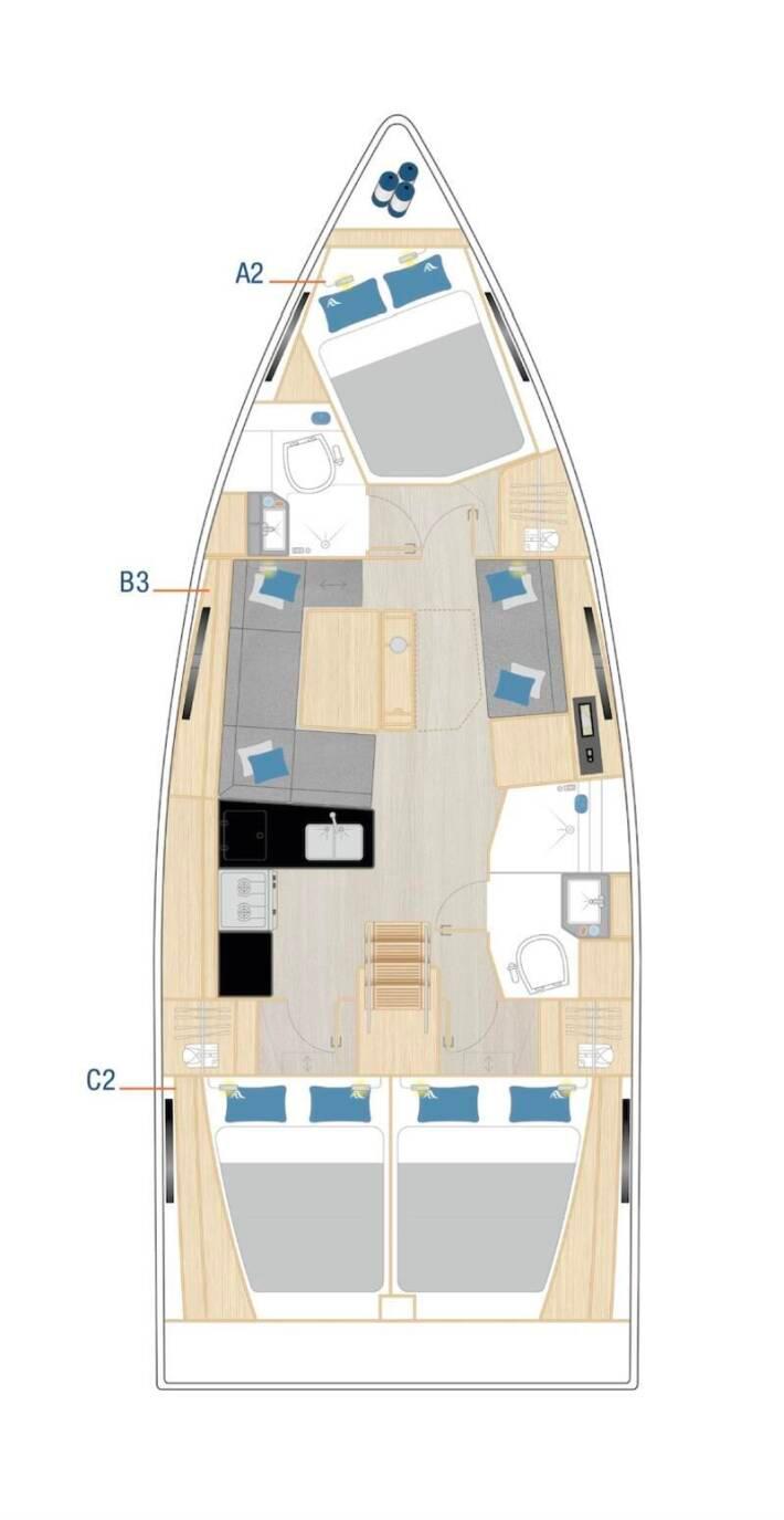 Hanse 360, picture 2