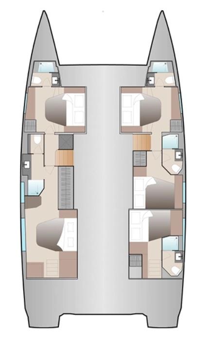 Fountaine Pajot Aura 51 - 5 + 1 cab., picture 2