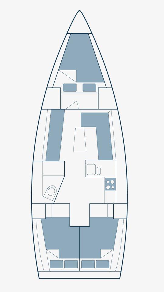 Bavaria Cruiser 37 - 3 cab., picture 2