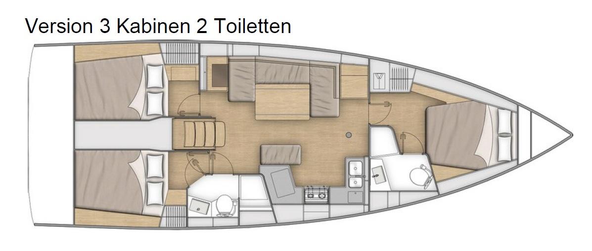 Oceanis 40.1 - 3 cab., picture 2