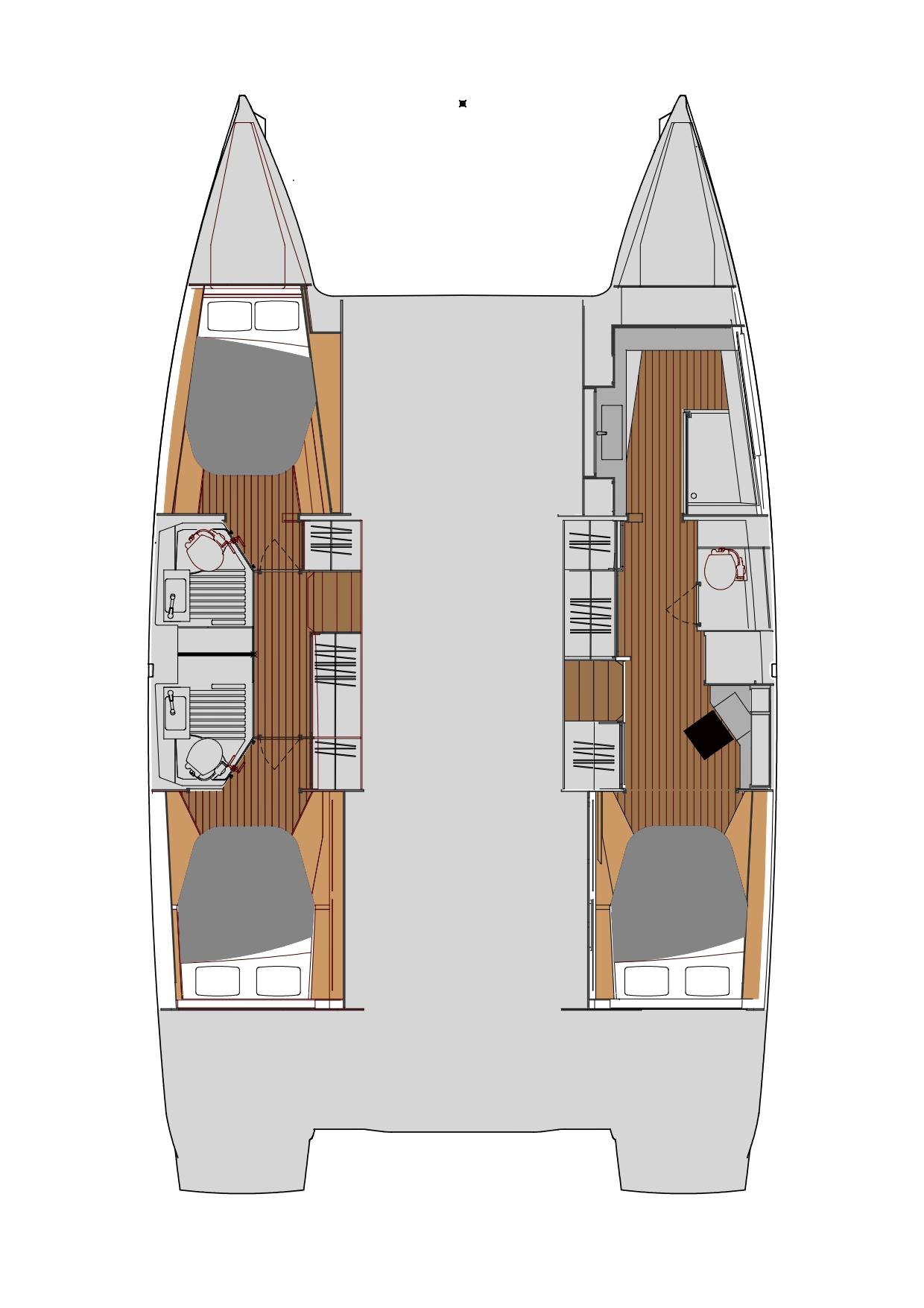 Fountaine Pajot Astrea 42 - 3 + 1 cab., picture 2