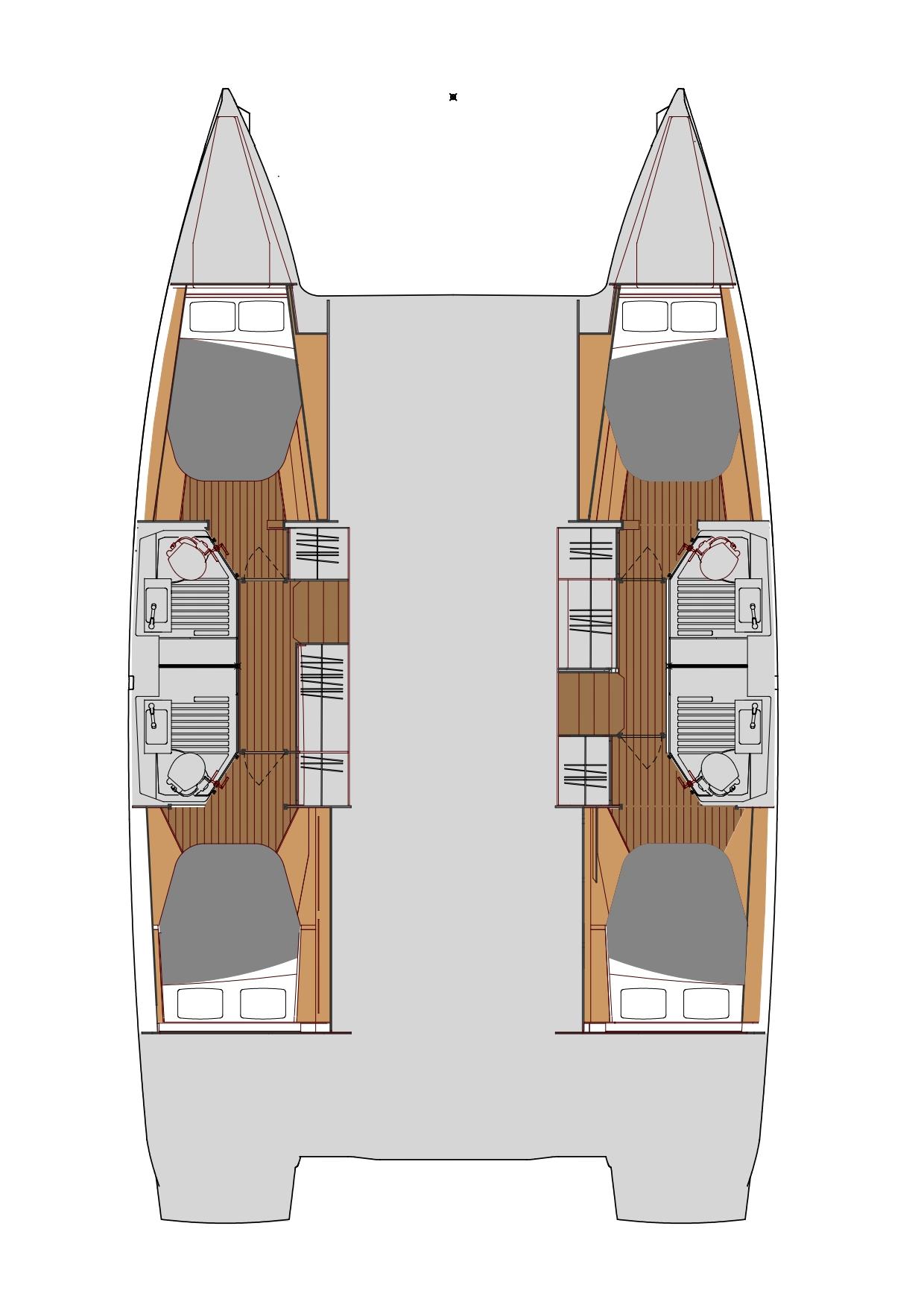 Fountaine Pajot Astrea 42 - 4 + 1 cab., picture 2