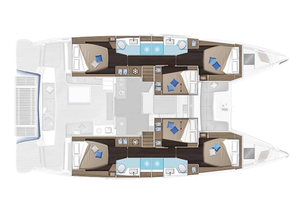 Lagoon 51 - 6 + 2 cab., picture 2