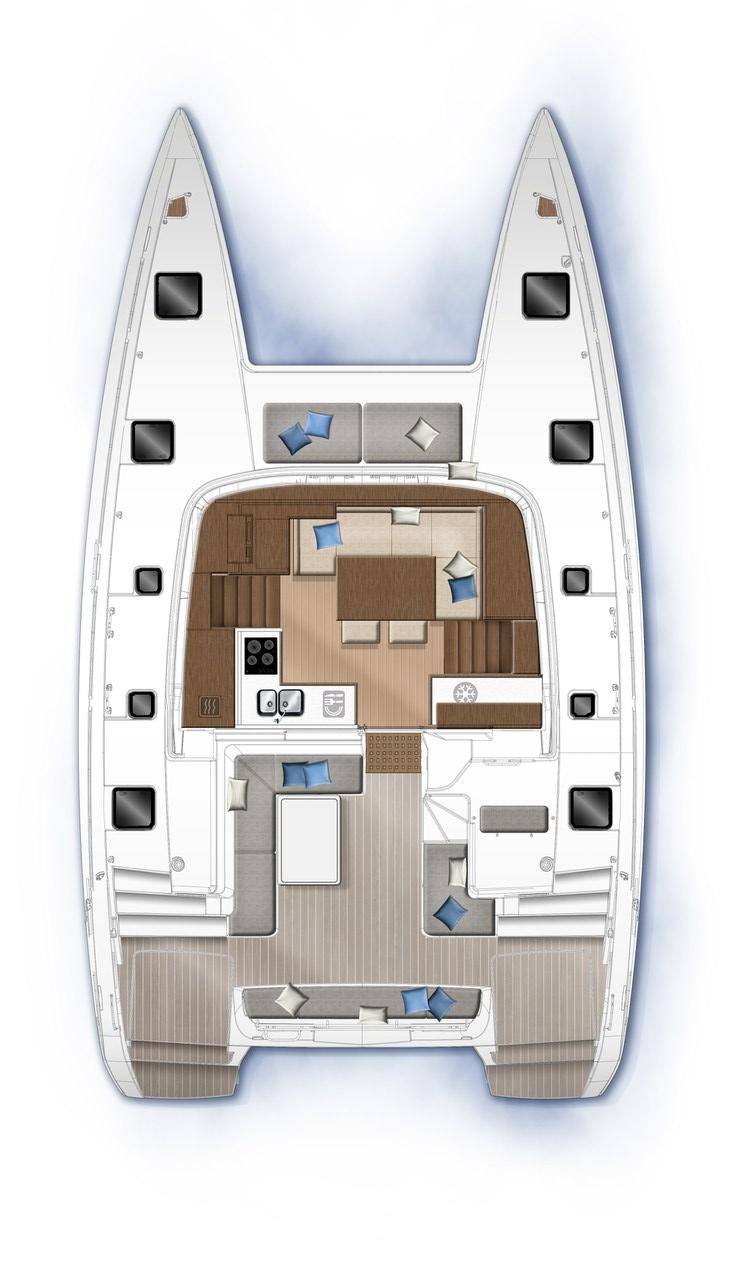 Lagoon 40 - 4 + 2 cab, picture 3