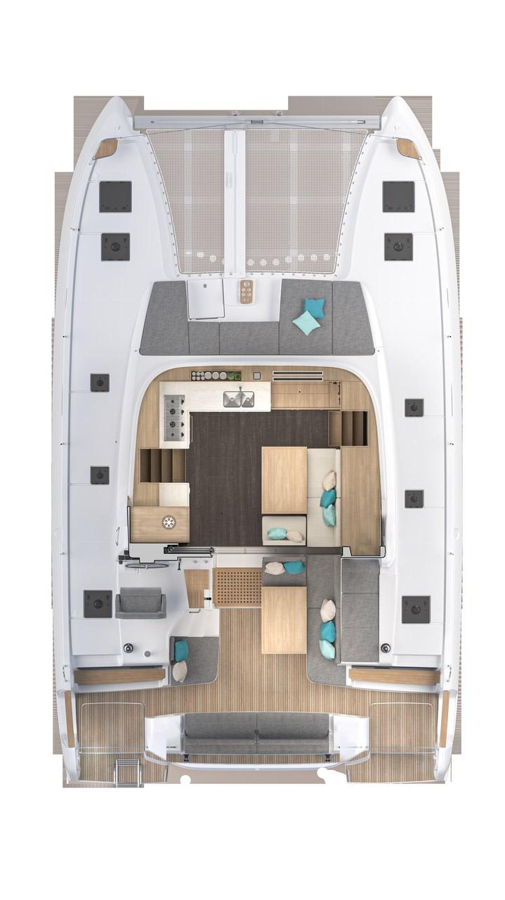 Lagoon 43 - 4 + 2 cab., picture 3