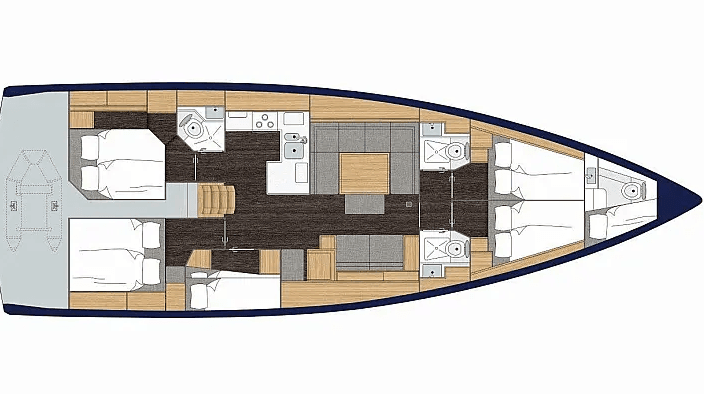 Bavaria C50 - 5 + 1 cab., picture 2