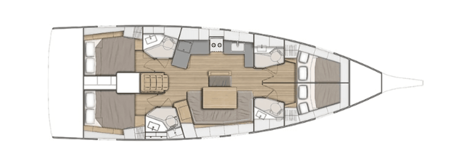 Oceanis 46.1 - 4 cab., picture 2