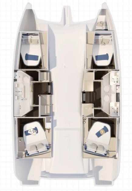 Fountaine Pajot FP 41 Quatuor 3, picture 2