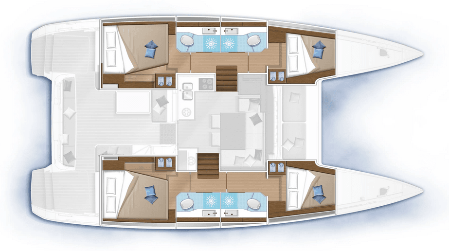 Lagoon 40 - 4 + 2 cab, picture 2