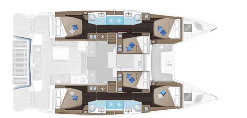 Lagoon 51 - 6 cab., picture 2