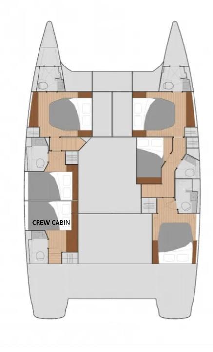 Fountaine Pajot Saba 50 Quintet - 5 + 1 cab. - Discover, picture 2
