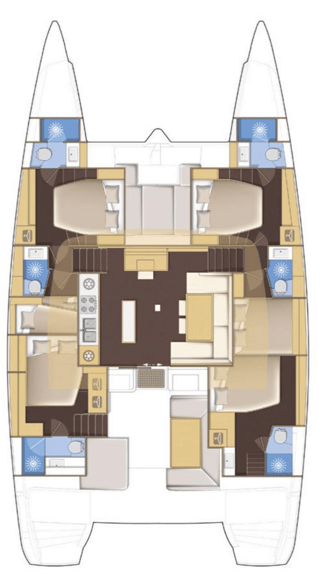 Lagoon 52 - 5 + 1 cab., picture 2