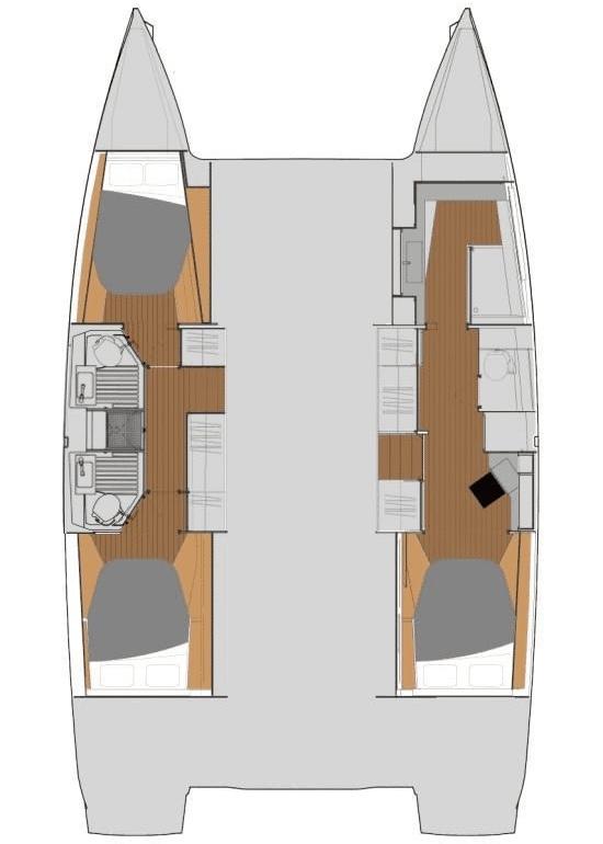 Fountaine Pajot Astrea 42 - 3 + 1 cab., picture 2