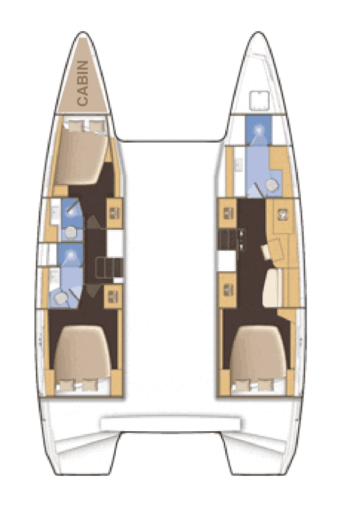 Lagoon 42 OW - 3 + 1 cab., picture 2