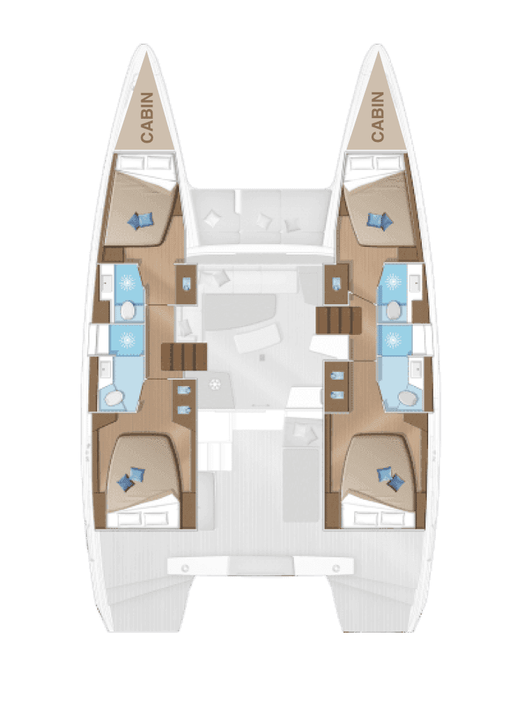 Lagoon 42 - 4 + 2 cab., picture 2