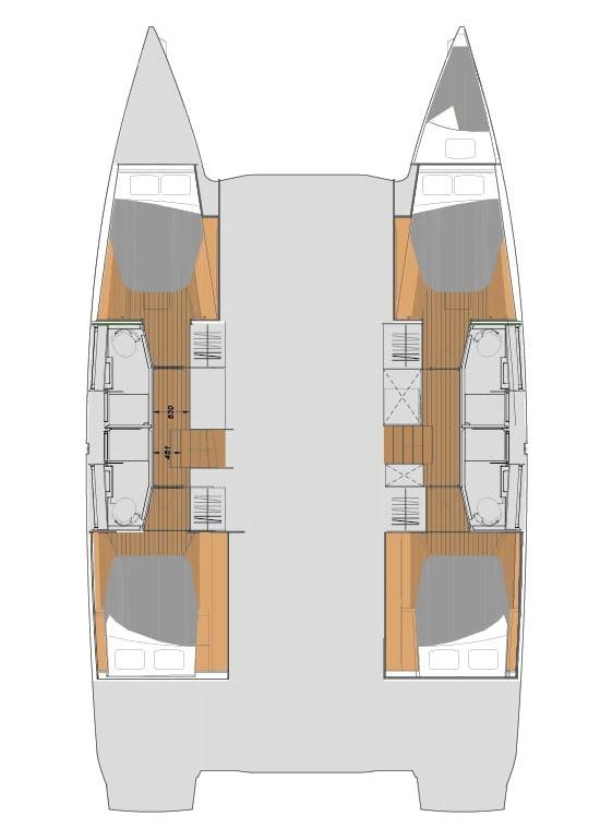 Fountaine Pajot Elba 45 - 4 + 1 cab., picture 2