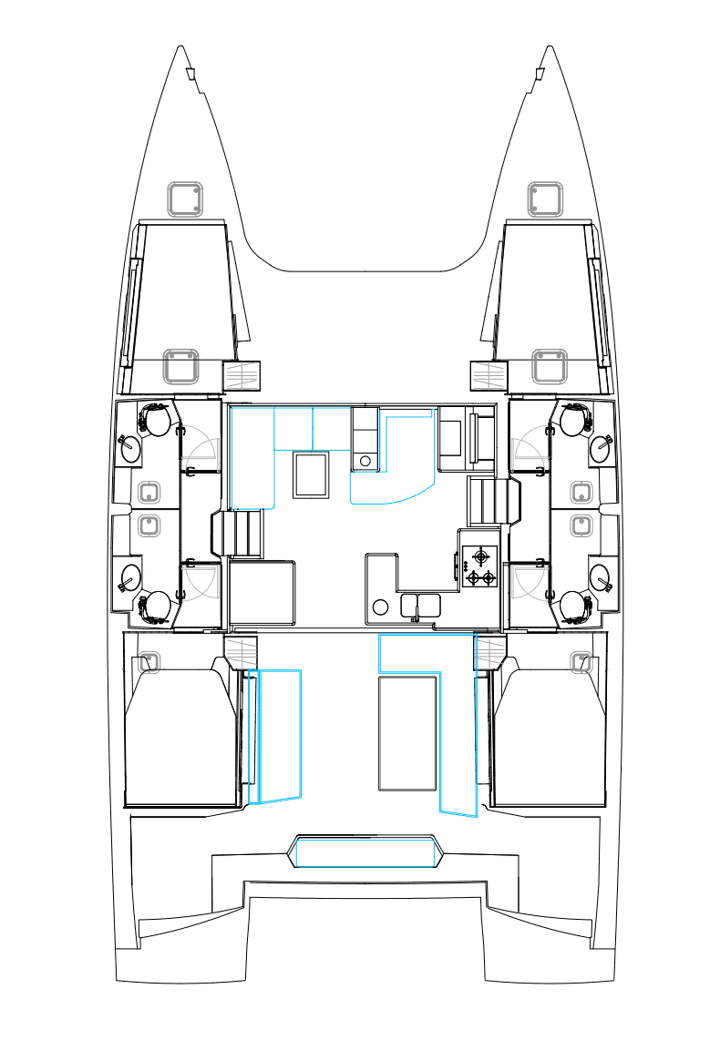 Nautitech 46 Fly, picture 2