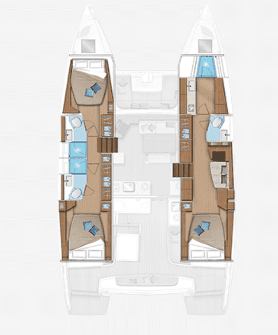 Lagoon 46 OW - 3 + 1 cab., picture 2