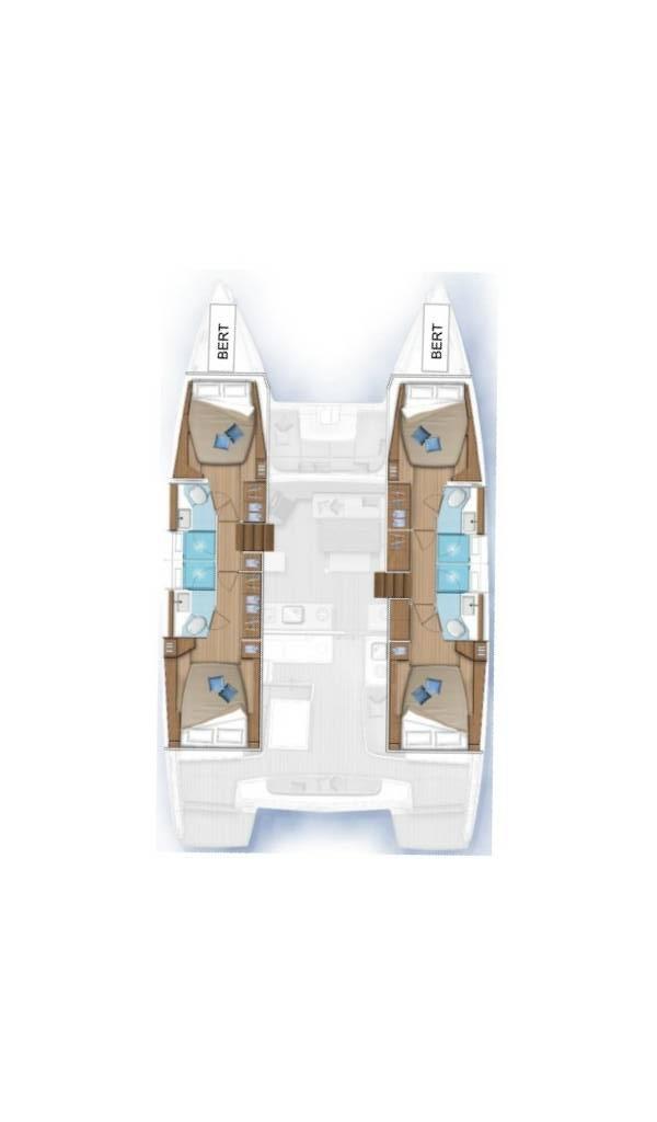 Lagoon 46 - 4 + 1 cab., picture 2