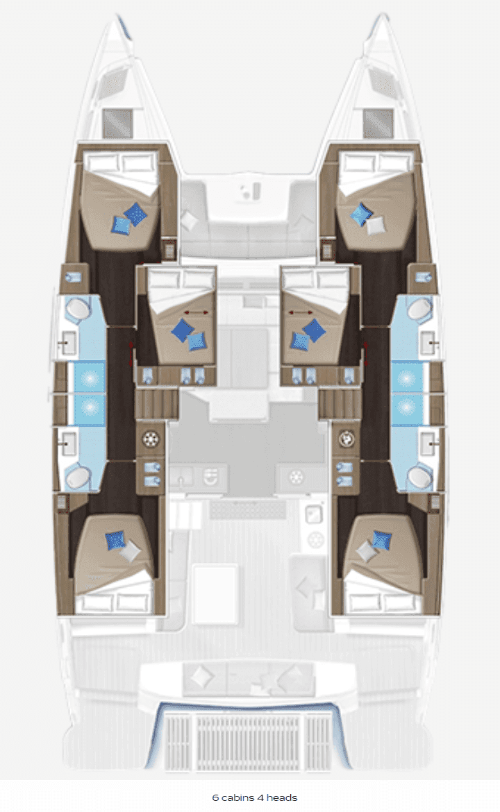 Lagoon 51 - 6 + 1 cab., picture 2