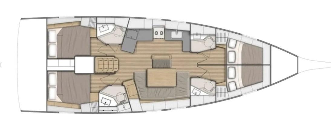 Oceanis 46.1 - 4 cab., picture 2