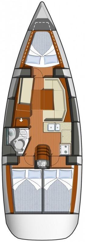 Sun Odyssey 36i Performance - Bliksem, picture 2