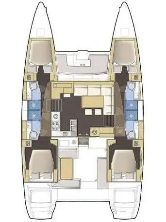 Lagoon 450 - 4 + 2 cab., picture 2