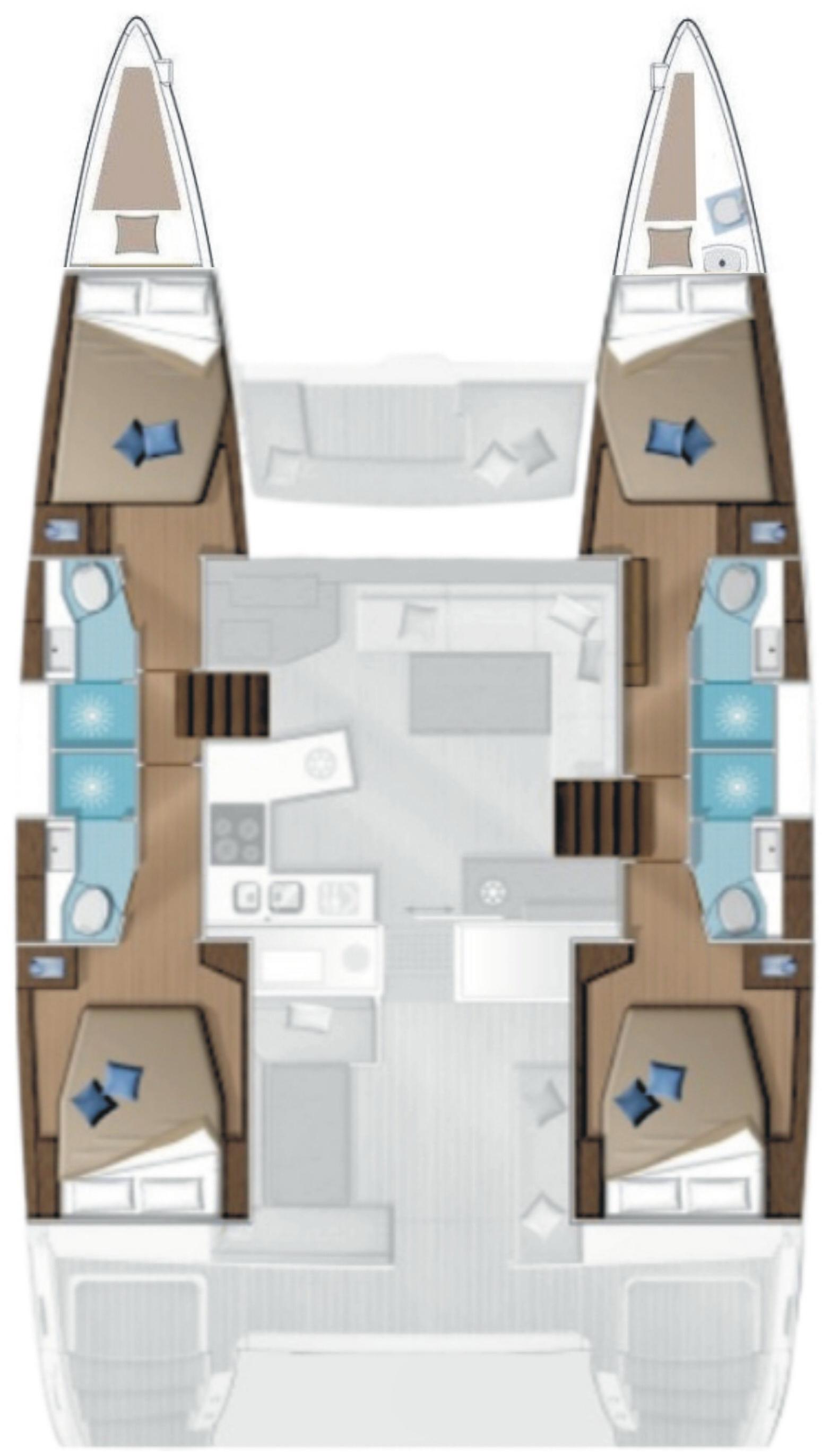 Lagoon 450 F - 4 + 2 cab., picture 2