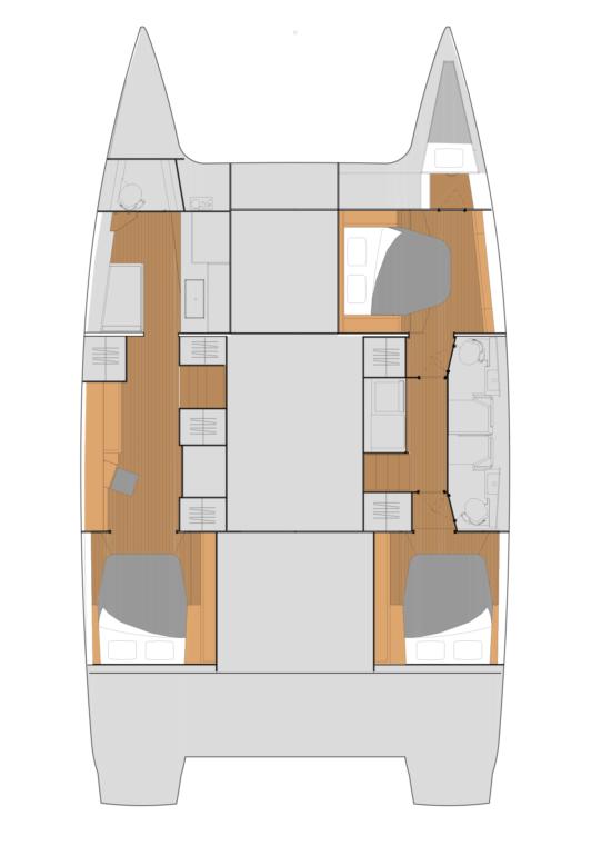 Fountaine Pajot Tanna 47 Maestro - 3 + 1 cab., picture 2